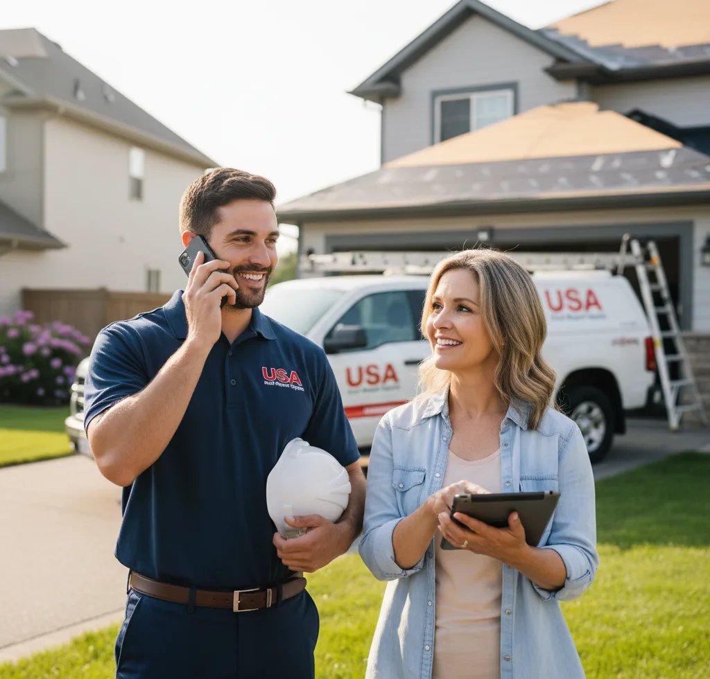 USA Roof Repair Experts customer support in Highlands